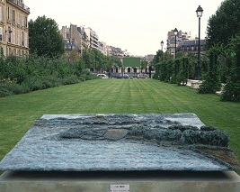 La mer, 1988. Bronze. Bd Pereire, Paris